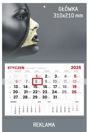 Einseitige Kalender (310 x 470)