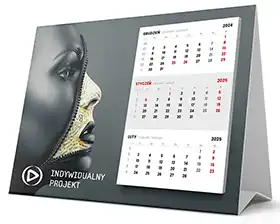 Desktop-Kalender mit einem zerbrechlichen Kalender